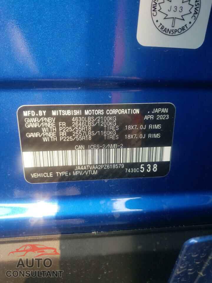 MITSUBISHI ECLIPSE 2023 - JA4ATVAA2PZ618579