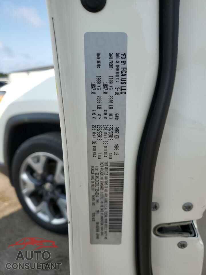 JEEP COMPASS 2018 - 3C4NJDCBXJT354314