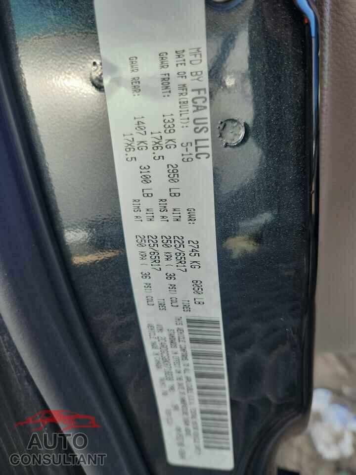 DODGE CARAVAN 2019 - 2C4RDGCG8KR718238
