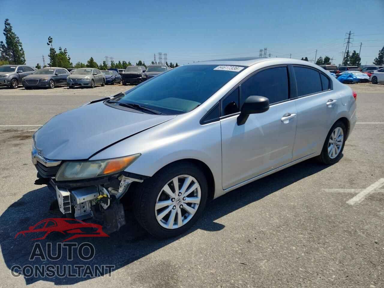 HONDA CIVIC 2012 - 19XFB2F89CE383543