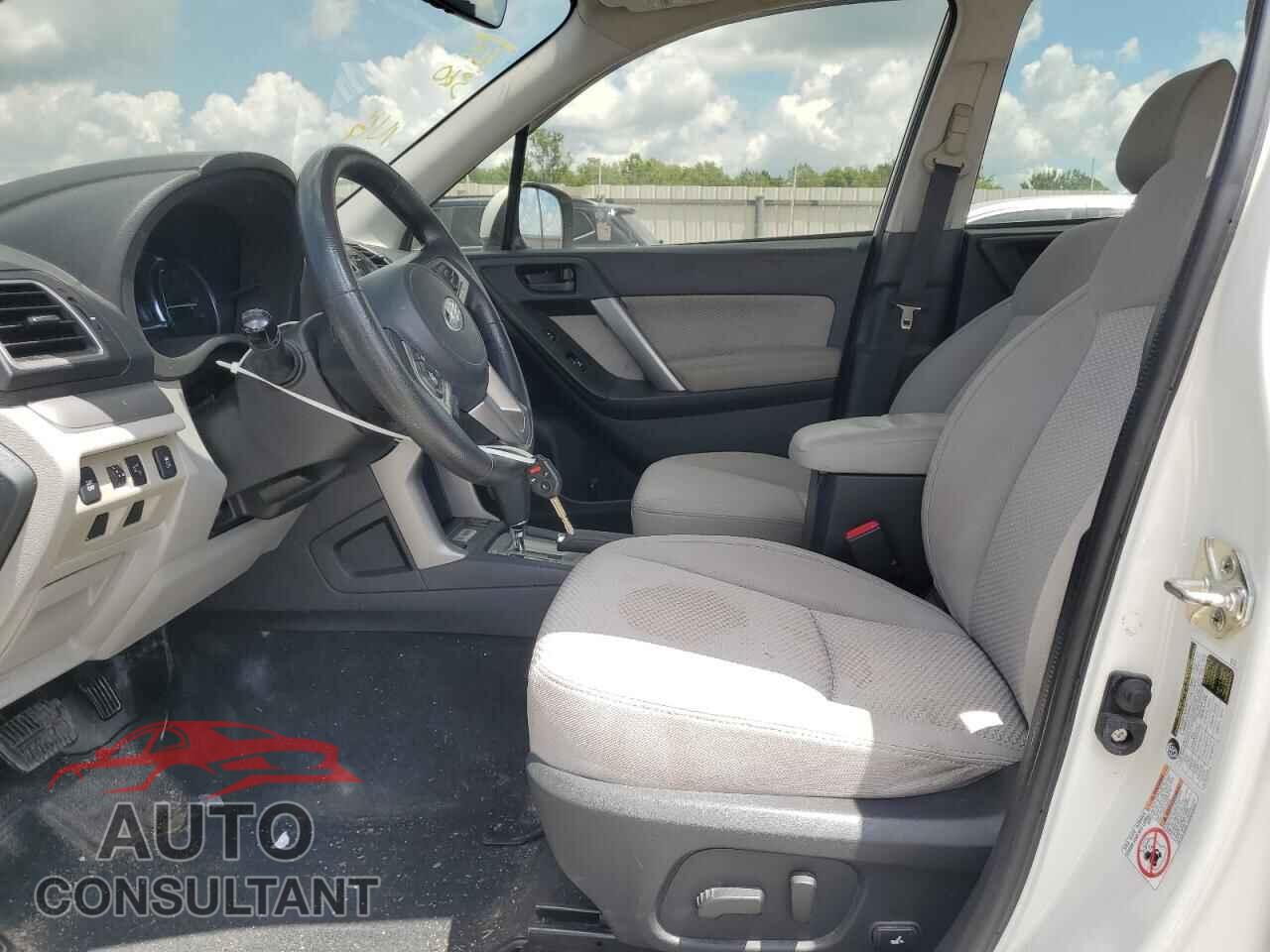 SUBARU FORESTER 2018 - JF2SJAGC9JH587816