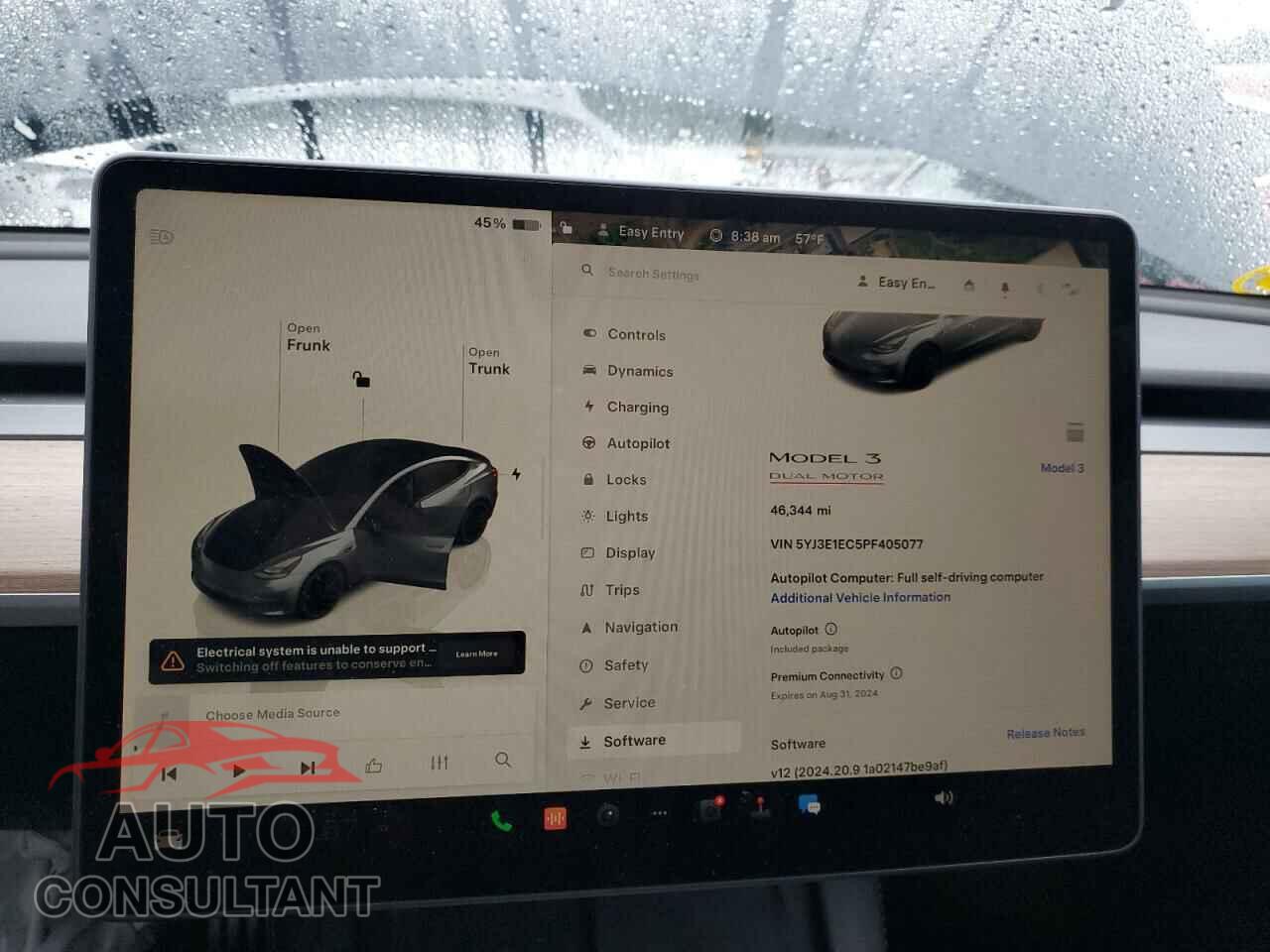 TESLA MODEL 3 2023 - 5YJ3E1EC5PF405077