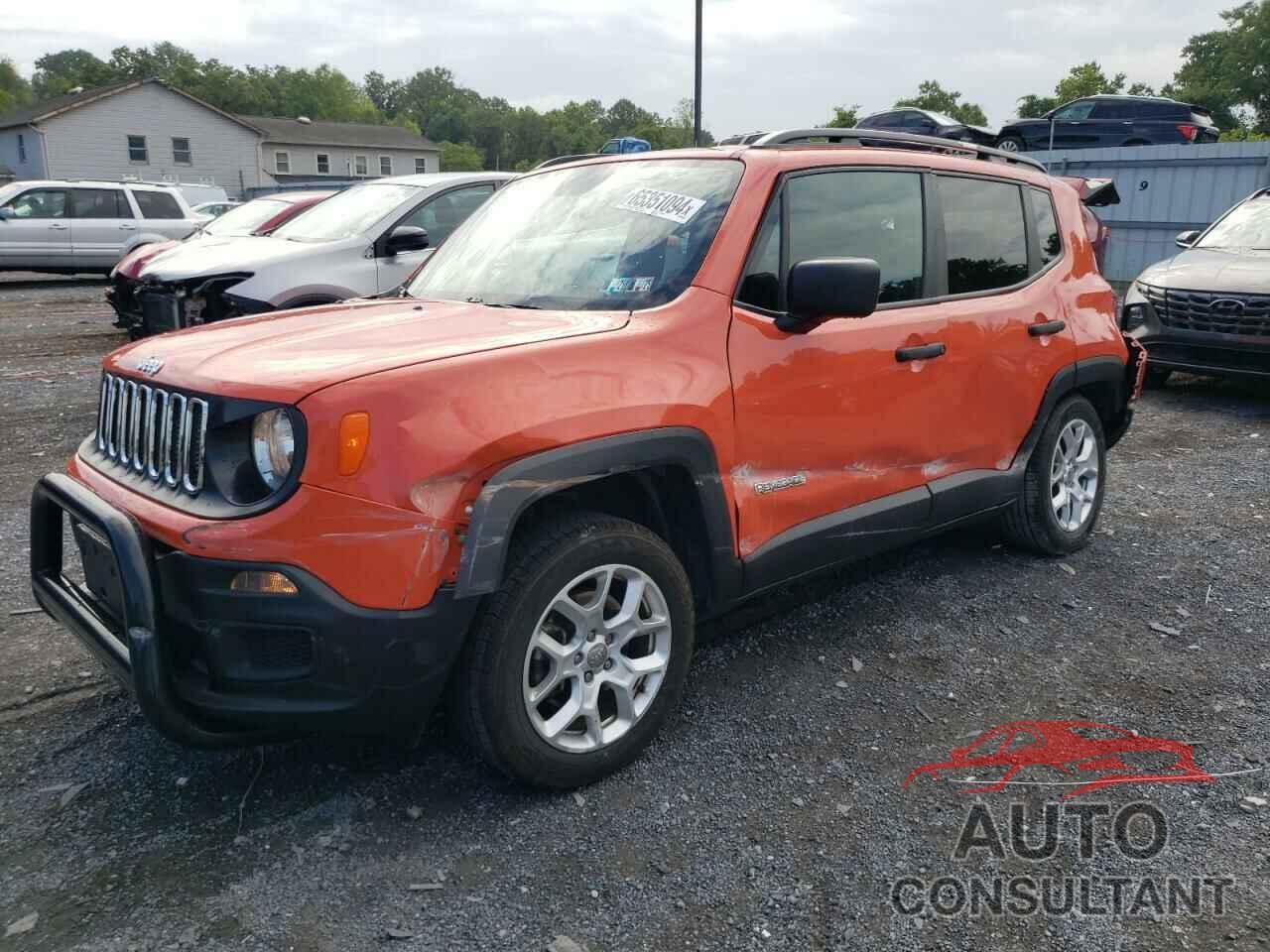 JEEP RENEGADE 2018 - ZACCJBAB4JPJ43967