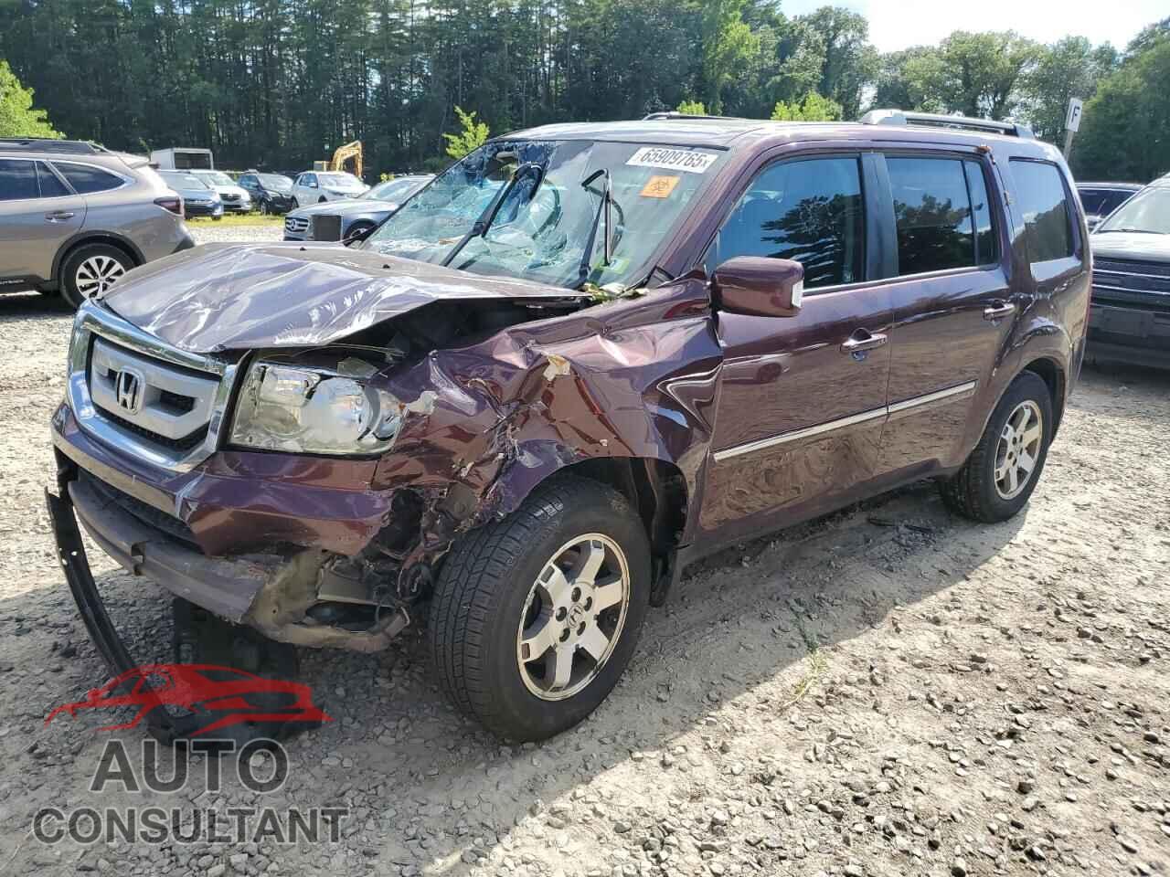HONDA PILOT 2011 - 5FNYF4H92BB066730