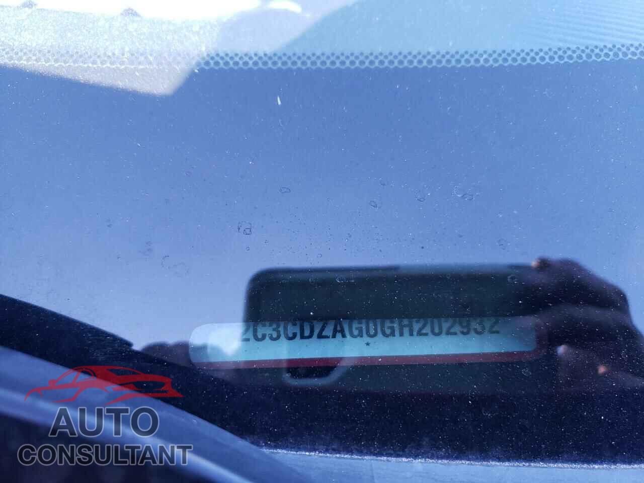 DODGE CHALLENGER 2016 - 2C3CDZAG0GH202932