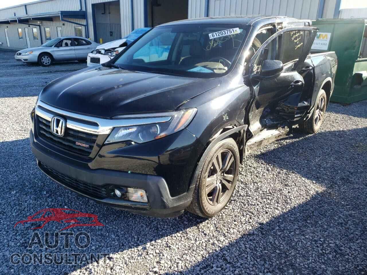HONDA RIDGELINE 2017 - 5FPYK2F16HB002929