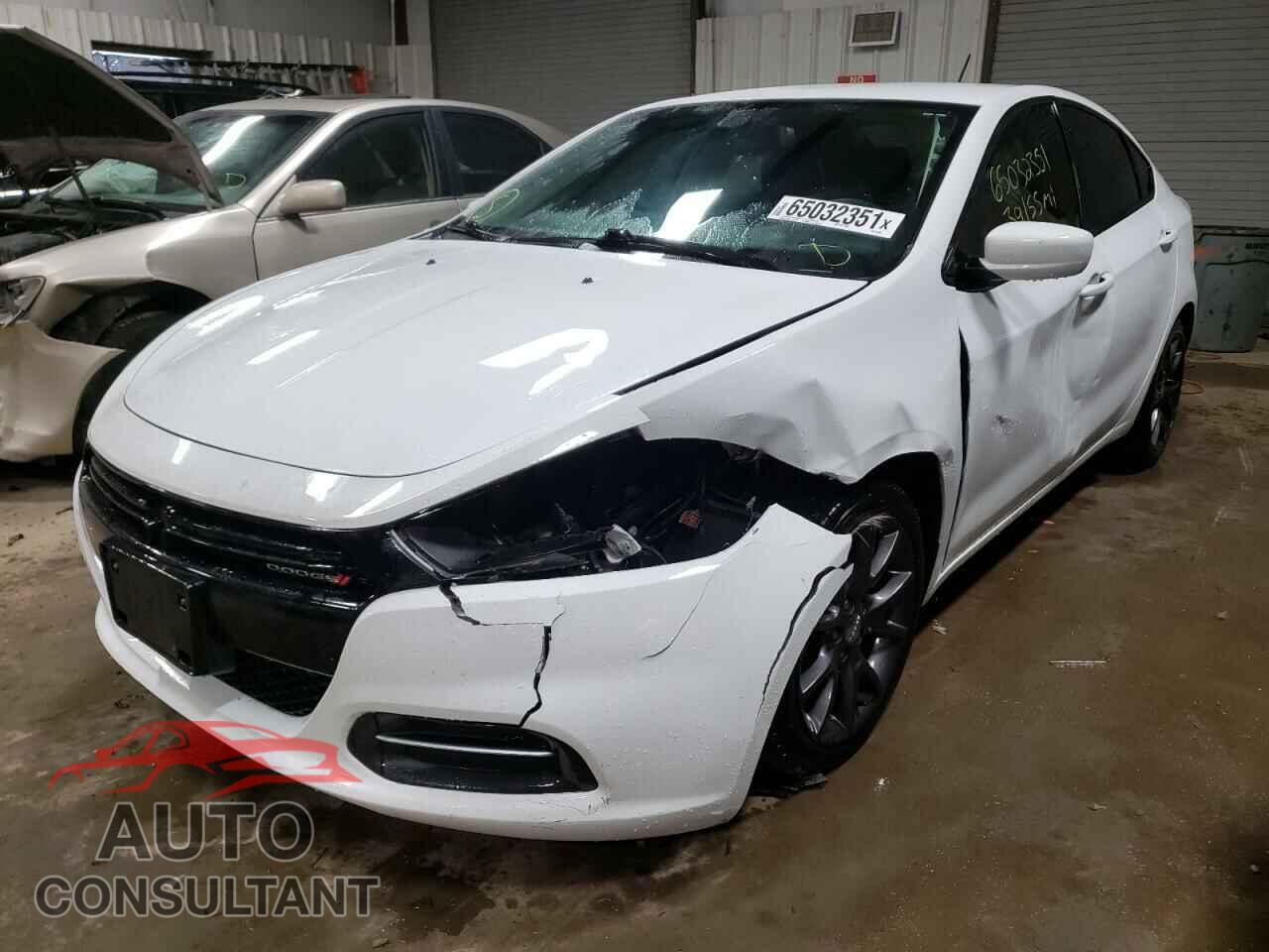 DODGE DART 2016 - 1C3CDFAA6GD607684