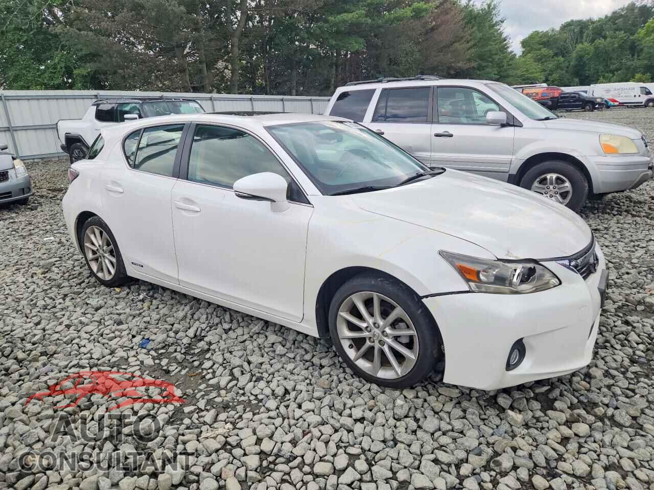LEXUS CT 200 2012 - JTHKD5BH3C2102588