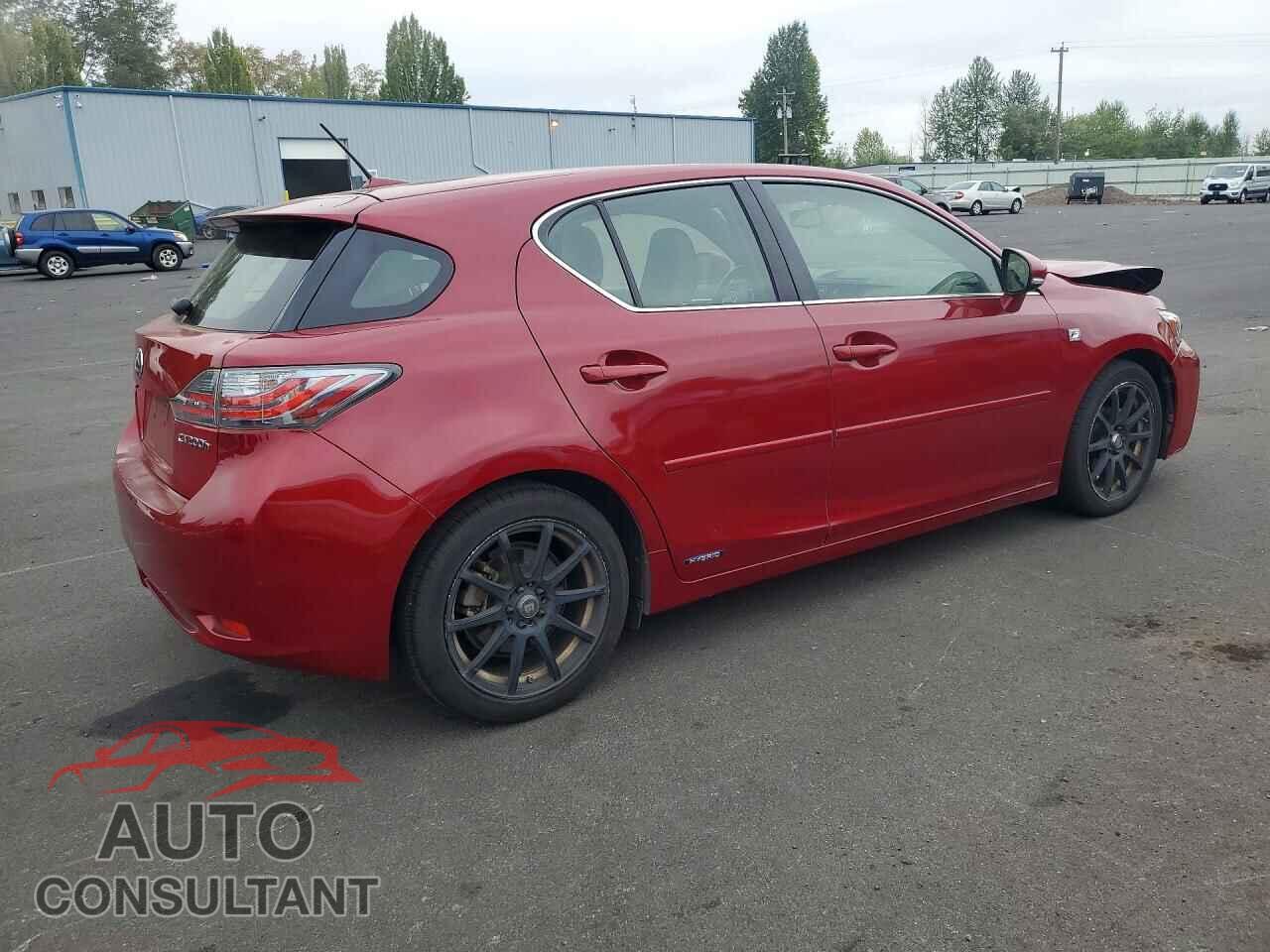 LEXUS CT 200 2012 - JTHKD5BH8C2054361