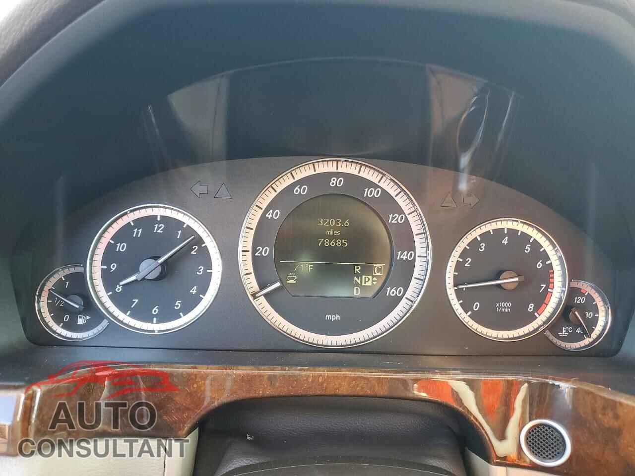MERCEDES-BENZ E-CLASS 2010 - WDDHF8HB6AA116245