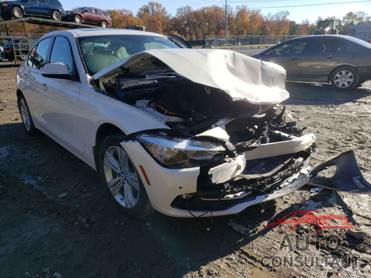 BMW 3 SERIES 2017 - WBA8D9G5XHNT91392