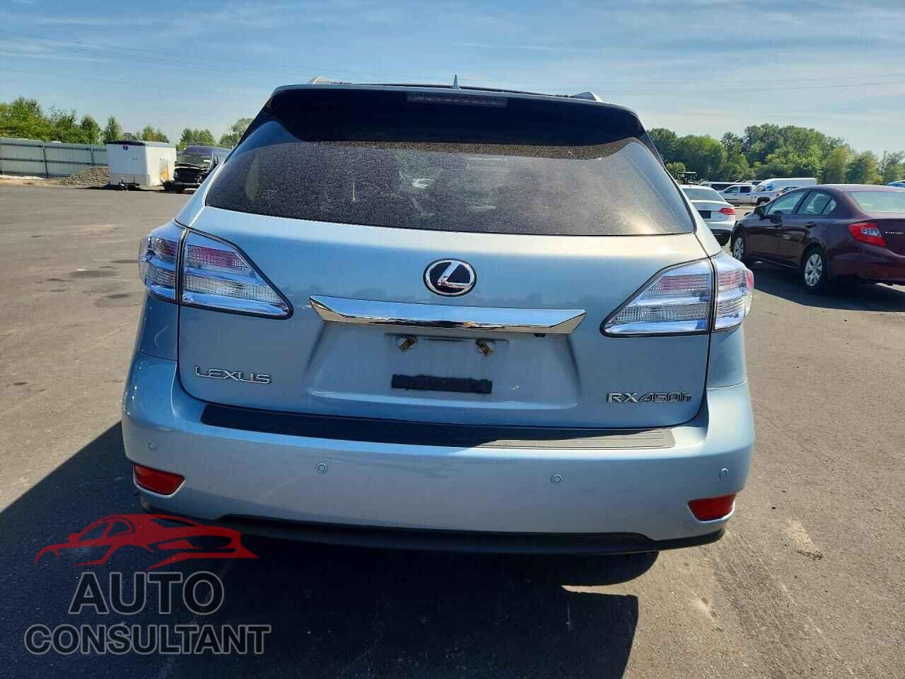 LEXUS RX450 2010 - JTJBC1BA8A2409331