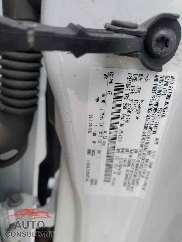 FORD FOCUS 2016 - 1FADP3F23GL247633