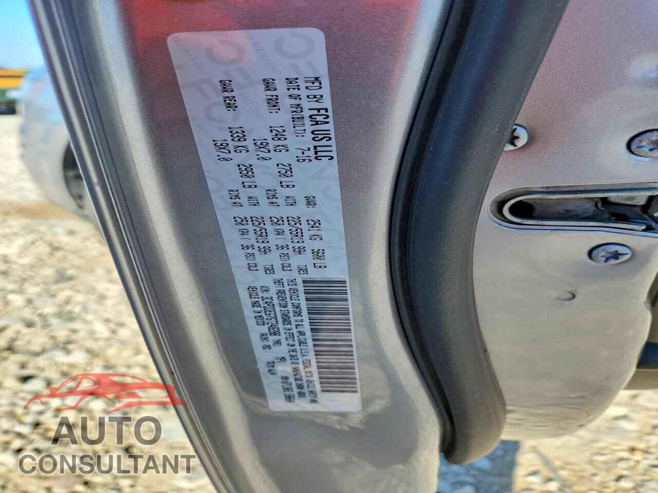 DODGE JOURNEY 2016 - 3C4PDDEG7GT248288