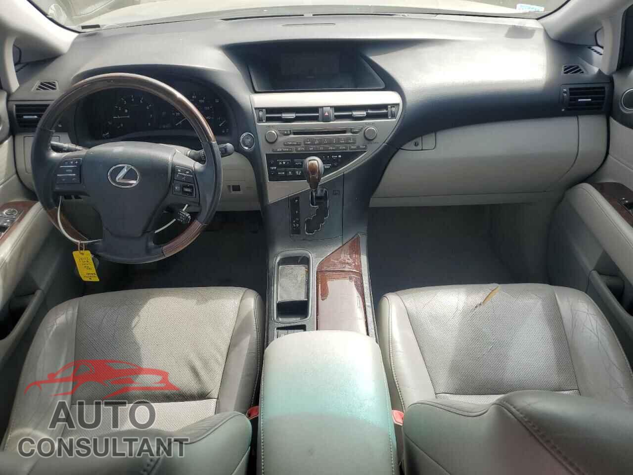 LEXUS RX350 2012 - 2T2ZK1BA5CC078762