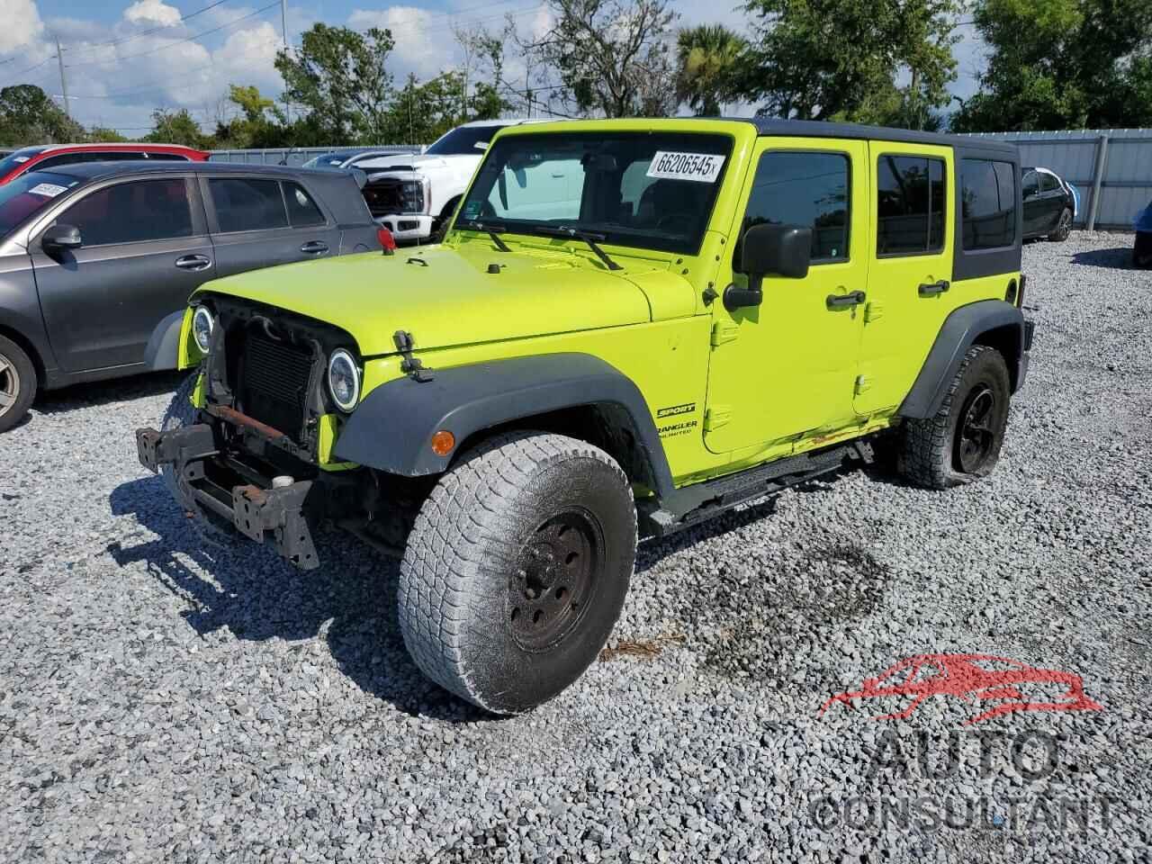 JEEP WRANGLER 2017 - 1C4BJWDG5HL514811
