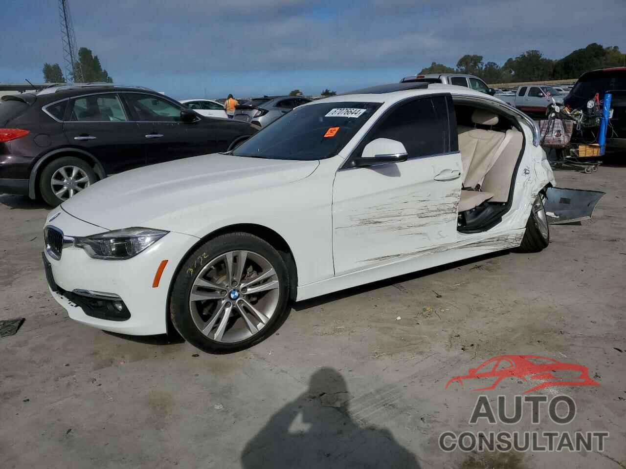 BMW 3 SERIES 2016 - WBA8E9G54GNU30635