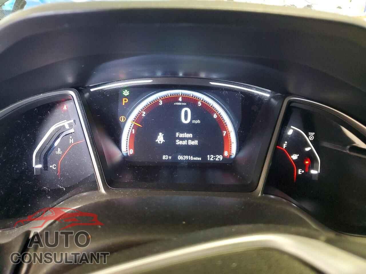 HONDA CIVIC 2019 - 19XFC2F84KE017811