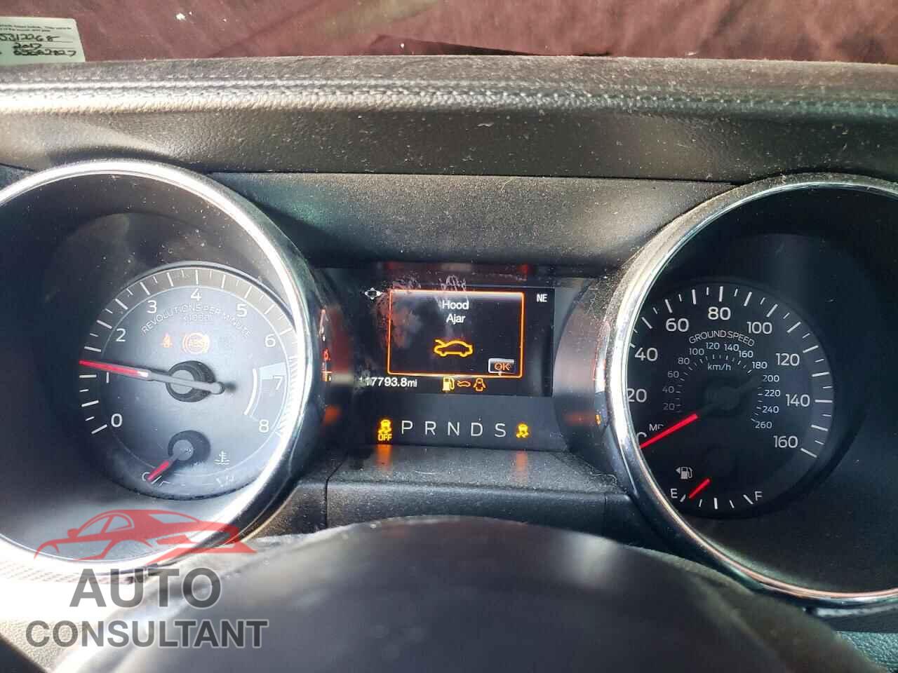 FORD MUSTANG 2017 - 1FA6P8TH8H5312268
