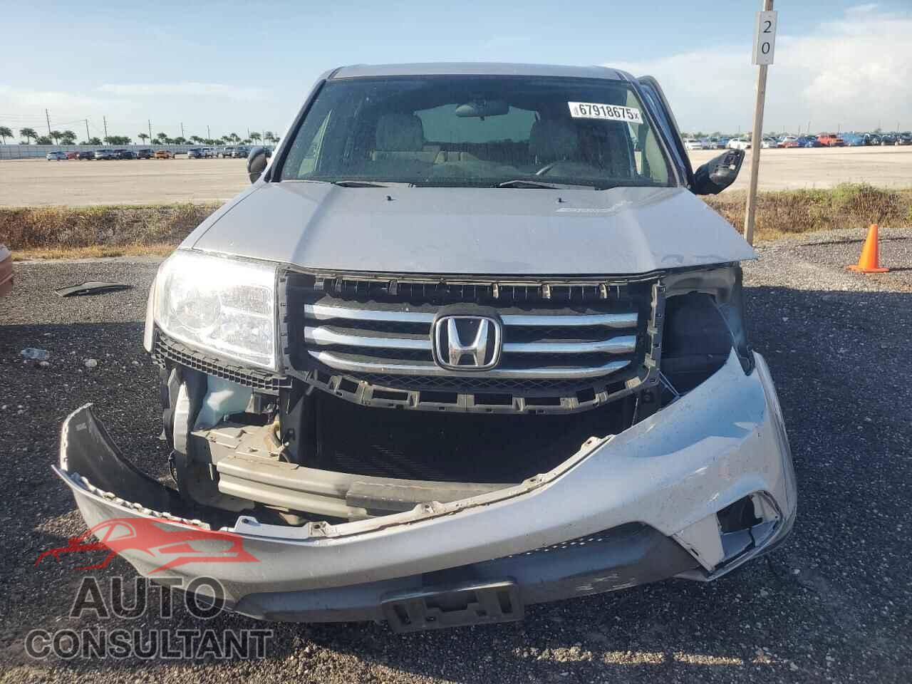 HONDA PILOT 2013 - 5FNYF3H29DB040769