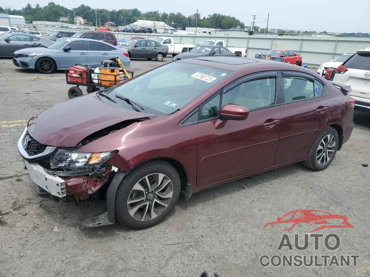HONDA CIVIC 2015 - 2HGFB2F83FH551316