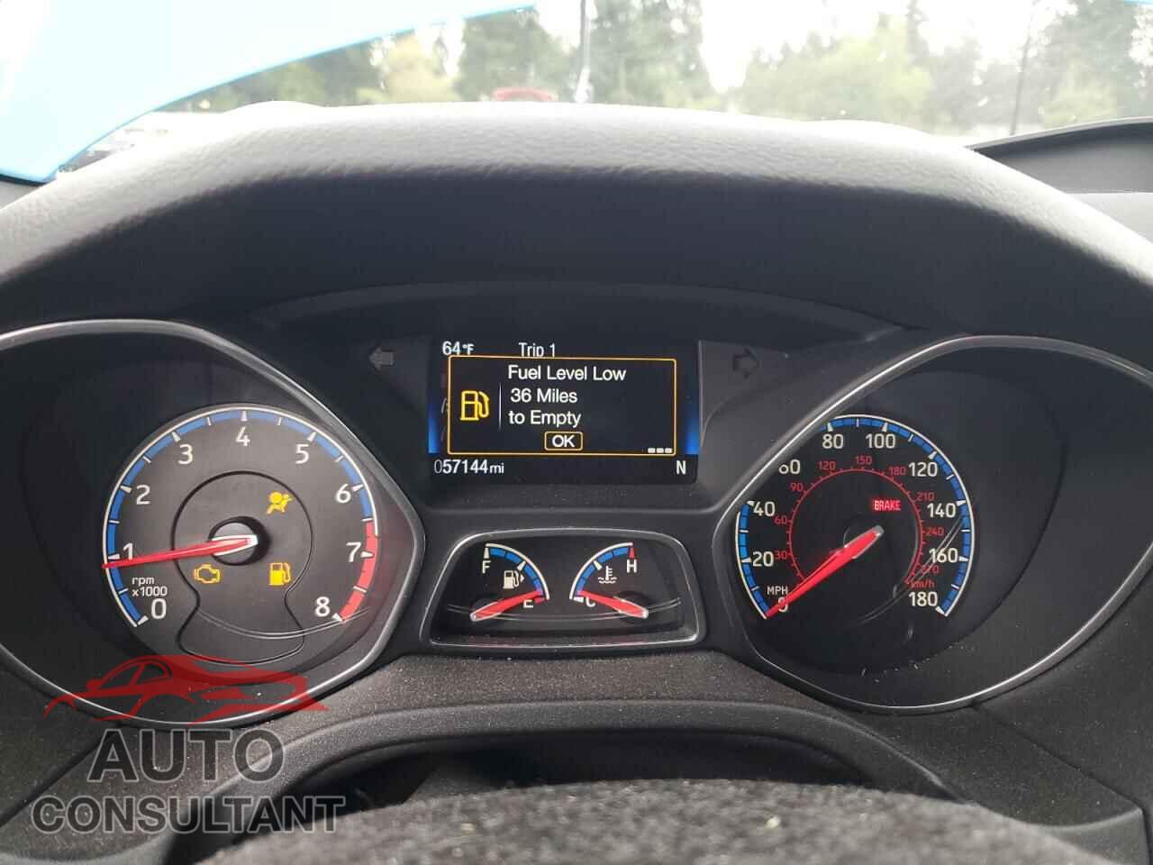 FORD FOCUS 2017 - WF0DP3TH0H4119779