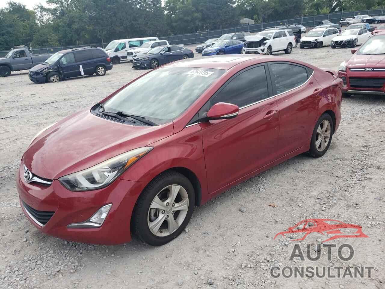 HYUNDAI ELANTRA 2016 - KMHDH4AE2GU623887