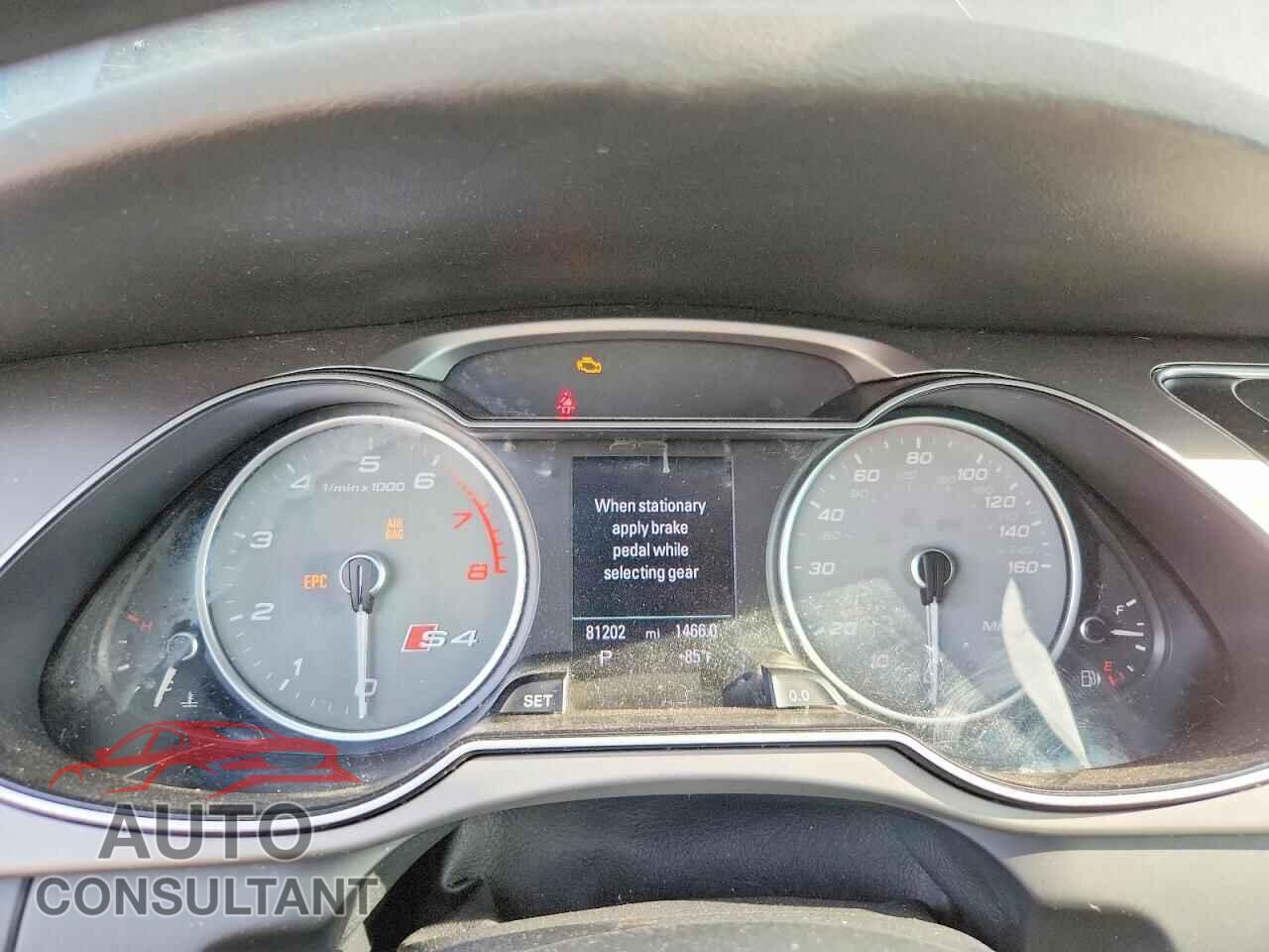 AUDI S4/RS4 2015 - WAUKGAFL9FA064047