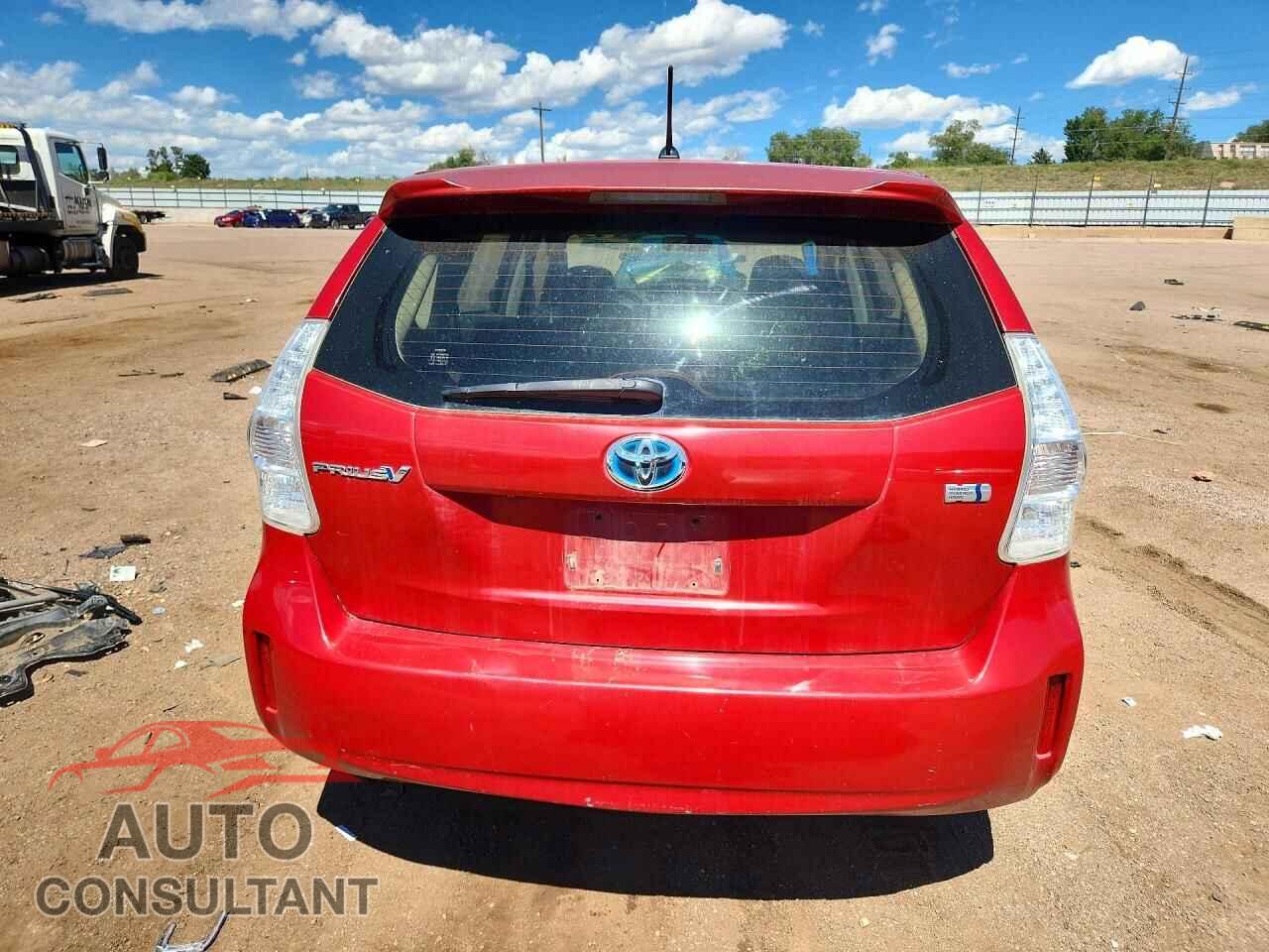 TOYOTA PRIUS 2012 - JTDZN3EU4C3147916