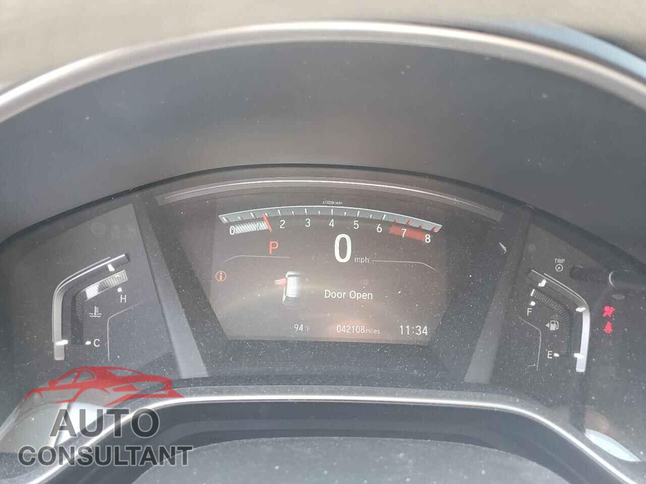 HONDA CRV 2017 - 5J6RW2H55HL064718
