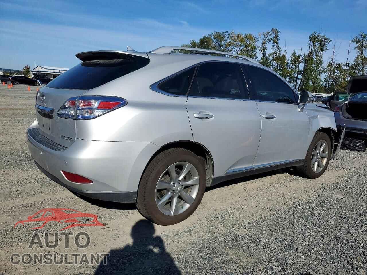 LEXUS RX350 2012 - 2T2BK1BA3CC121934