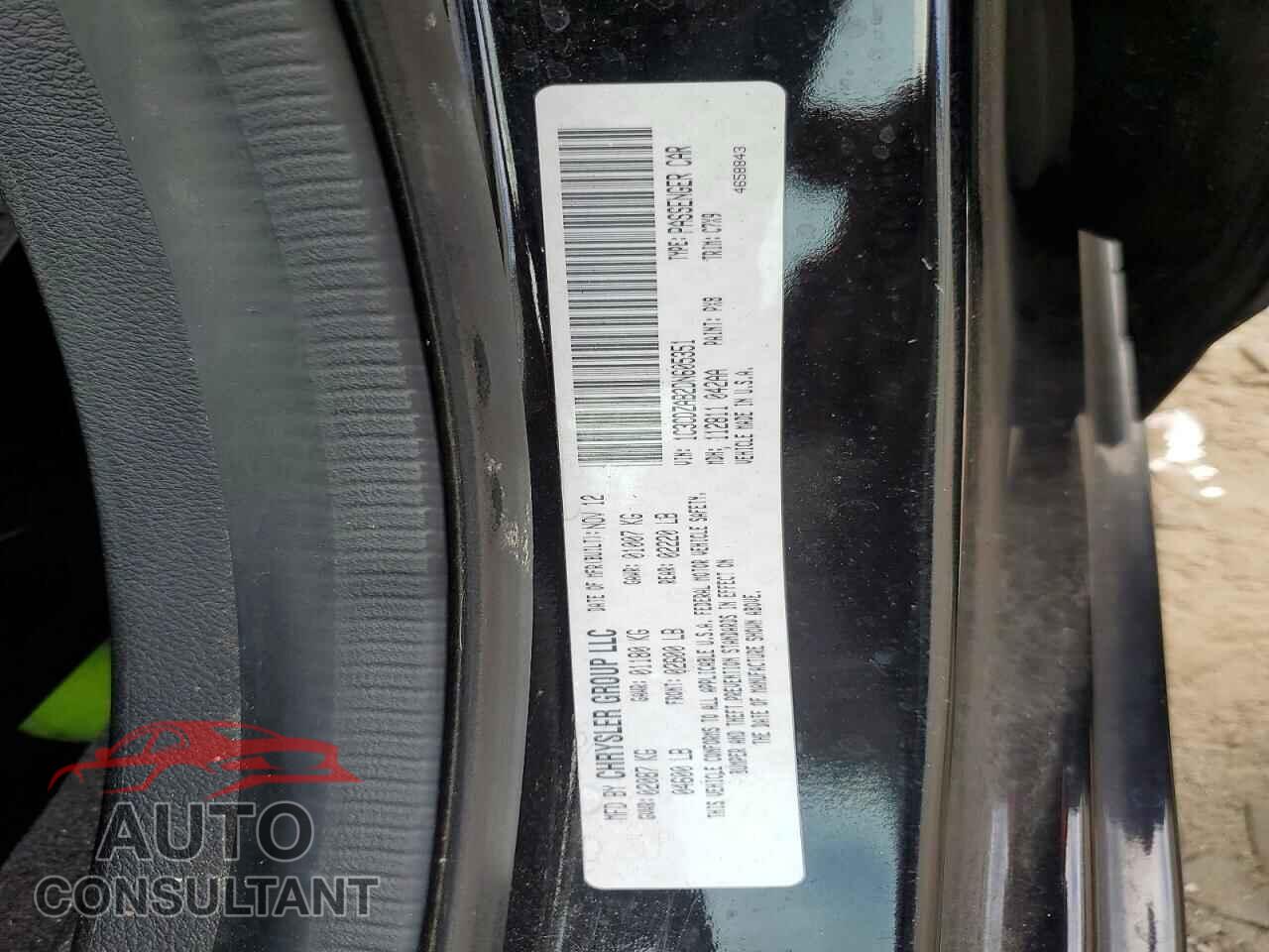 DODGE AVENGER 2013 - 1C3CDZAB2DN605351