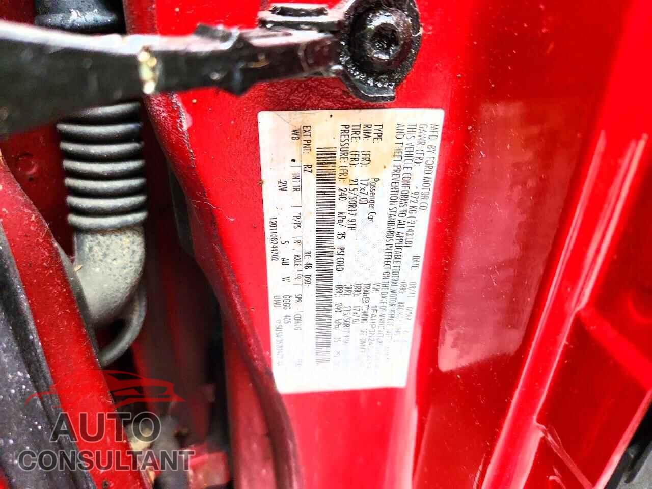 FORD FOCUS 2012 - 1FAHP3N24CL226478