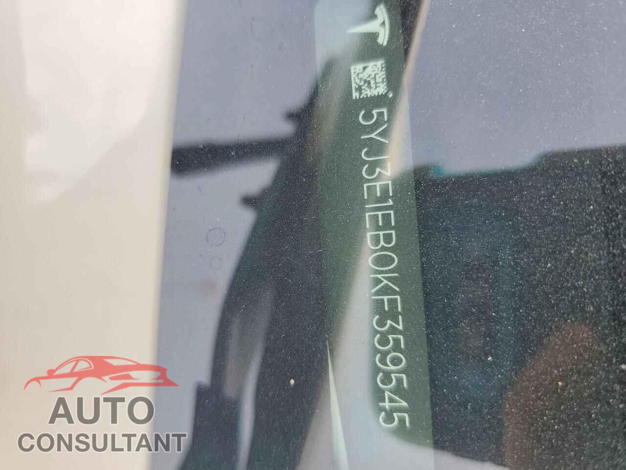 TESLA MODEL 3 2019 - 5YJ3E1EB0KF359545