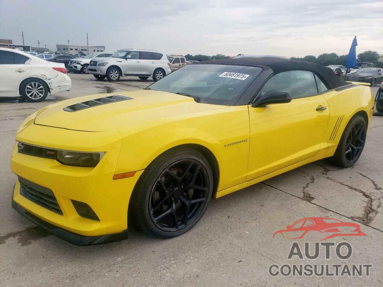 CHEVROLET CAMARO 2015 - 2G1FK3DJ7F9296909