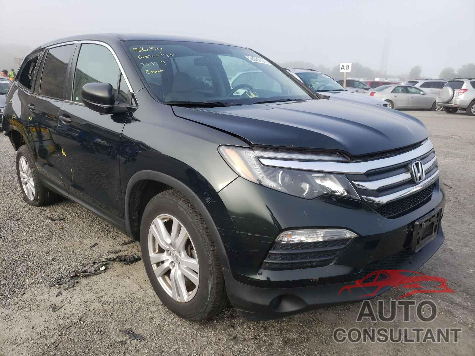 HONDA PILOT 2016 - 5FNYF5H17GB013187