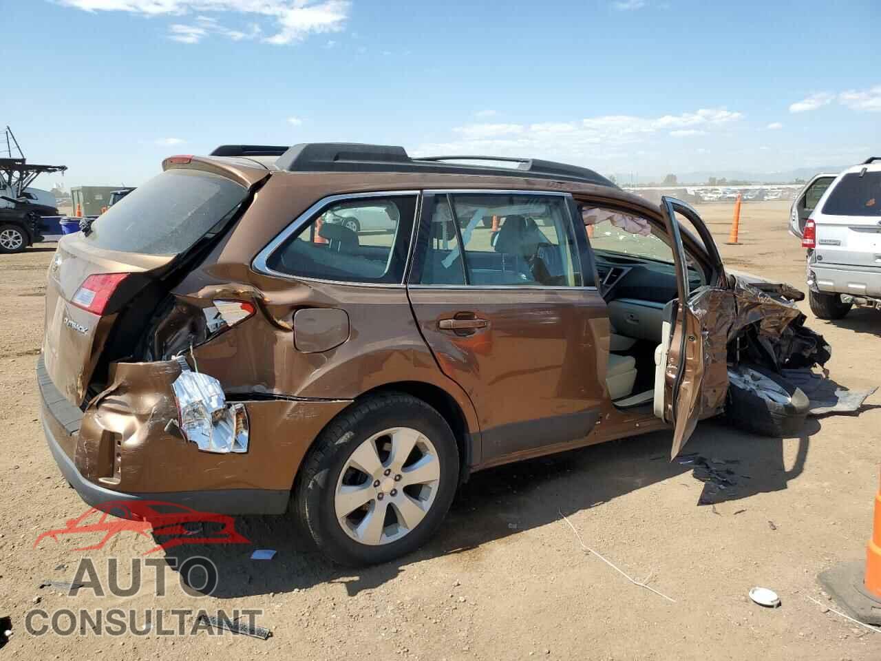 SUBARU OUTBACK 2012 - 4S4BRCAC9C1291746