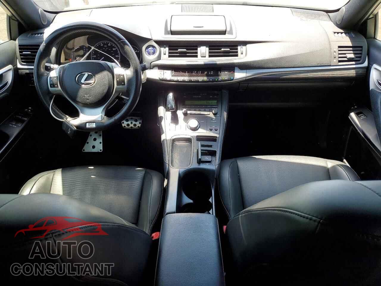 LEXUS CT 200 2012 - JTHKD5BH4C2086949