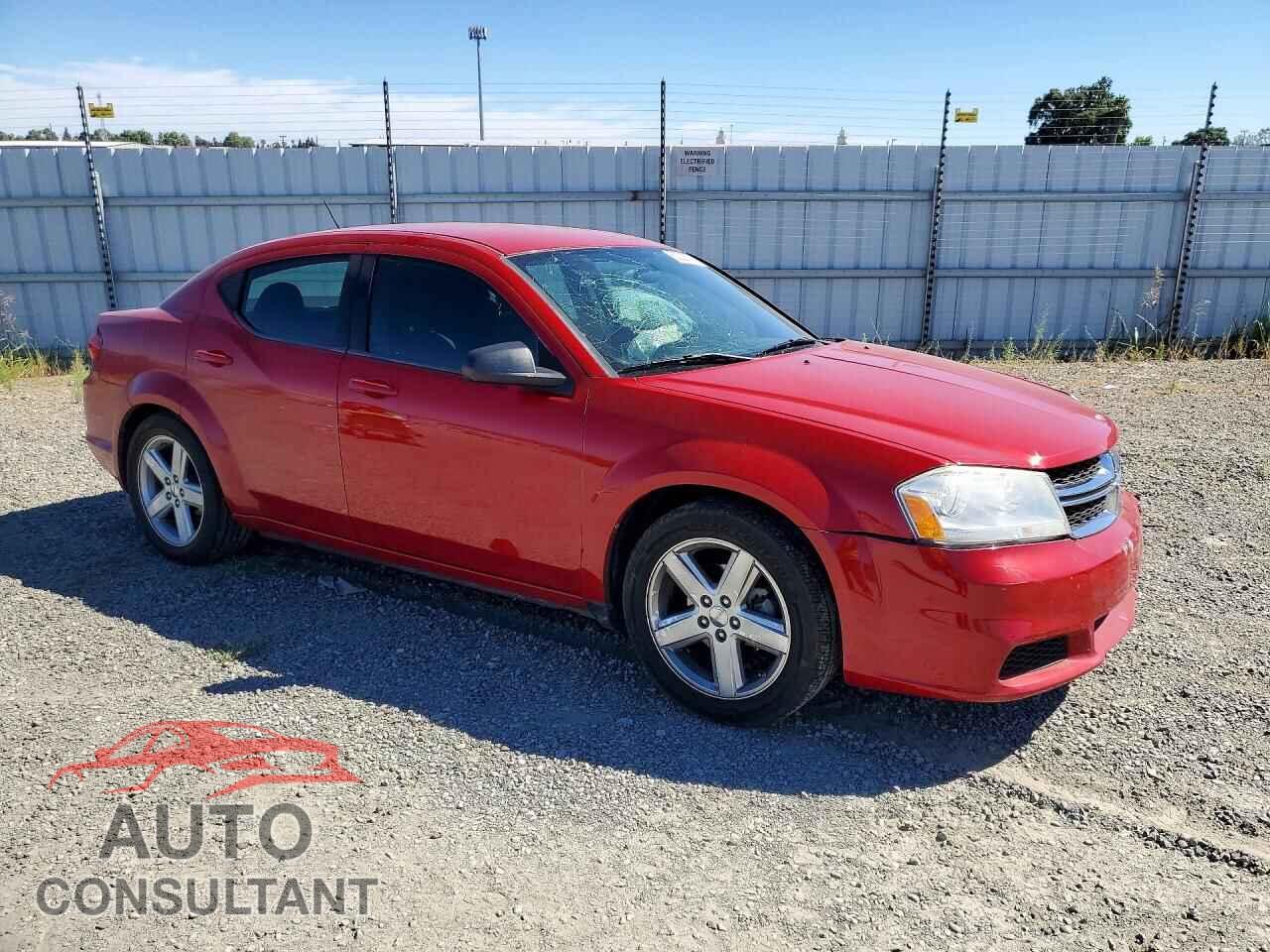 DODGE AVENGER 2013 - 1C3CDZAB4DN643499