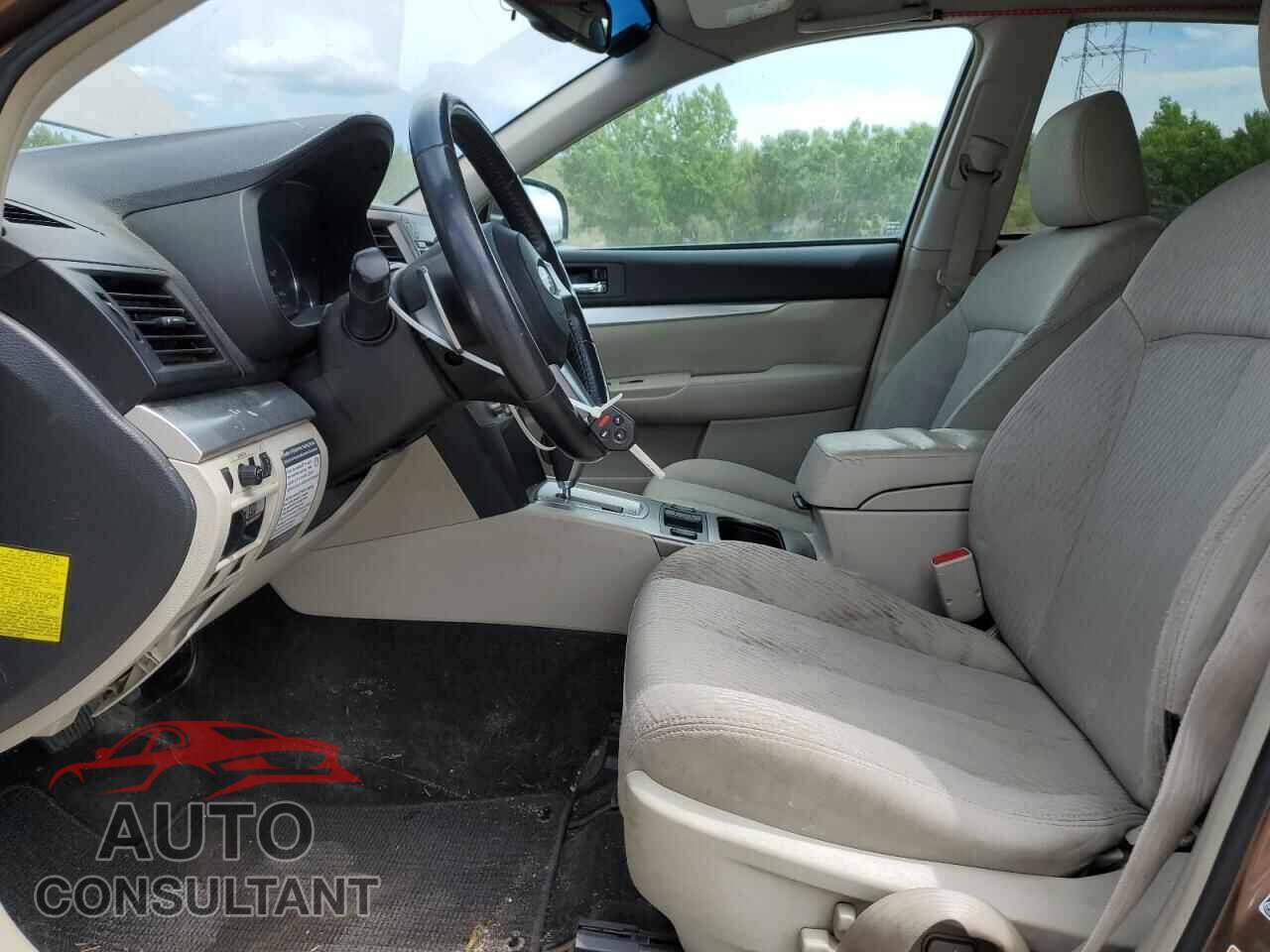 SUBARU OUTBACK 2011 - 4S4BRCCC0B3431537