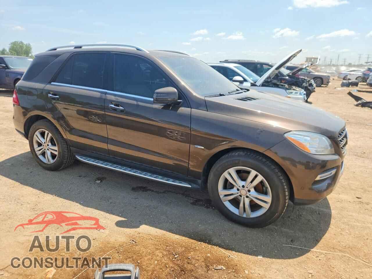 MERCEDES-BENZ M-CLASS 2012 - 4JGDA2EB4CA047353