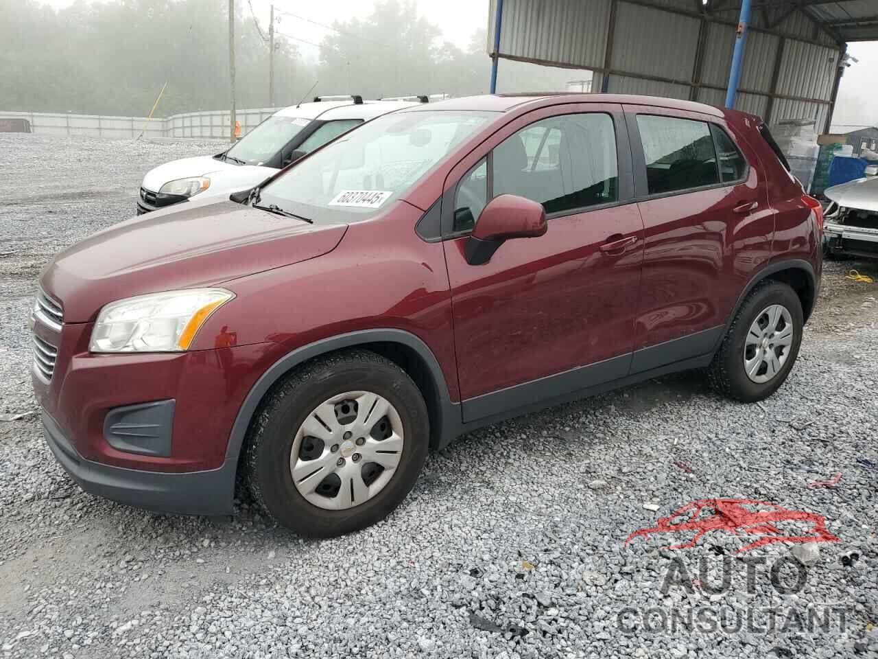 CHEVROLET TRAX 2016 - 3GNCJKSB3GL237509