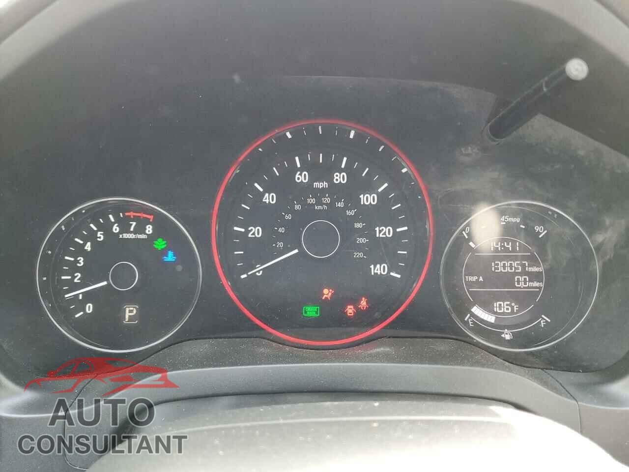HONDA HR-V 2017 - 3CZRU5H31HM725410