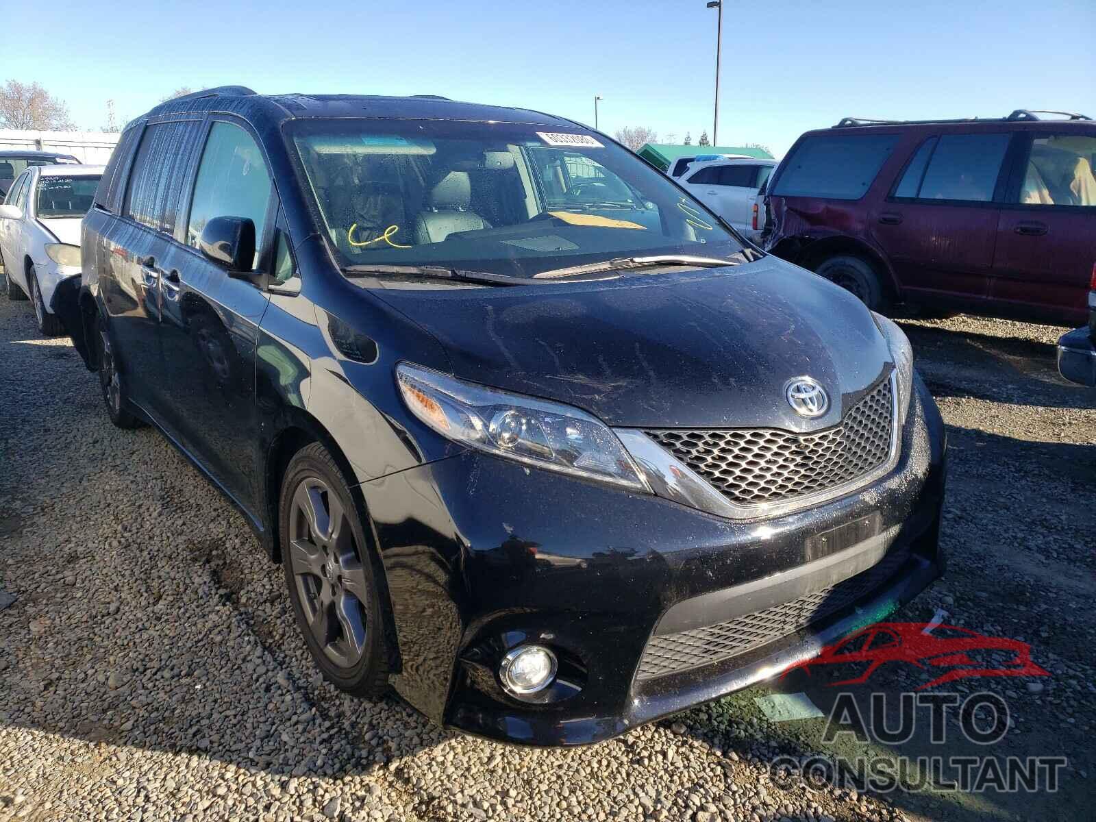 TOYOTA SIENNA 2017 - 5TDXZ3DC1HS853560