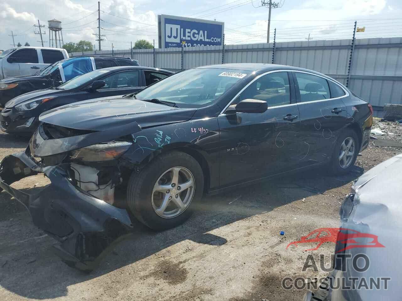 CHEVROLET MALIBU 2016 - 1G1ZB5ST9GF198468