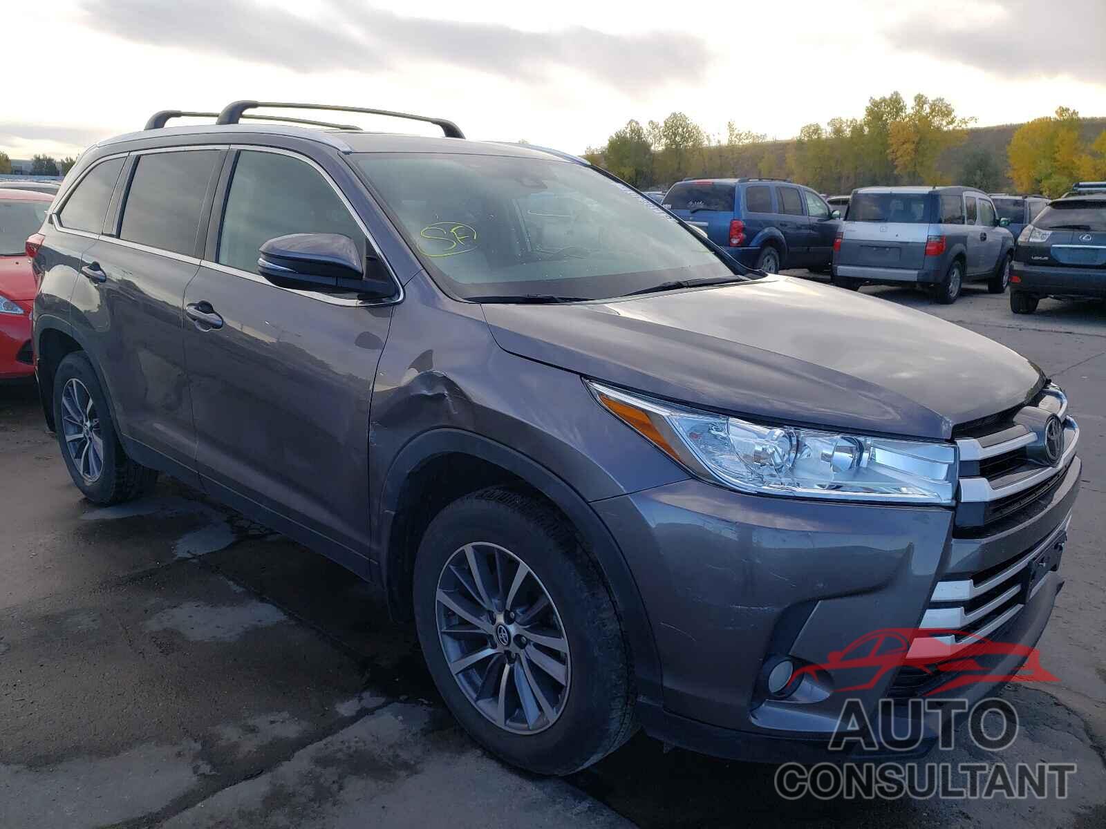 TOYOTA HIGHLANDER 2019 - 5TDJZRFH3KS609708
