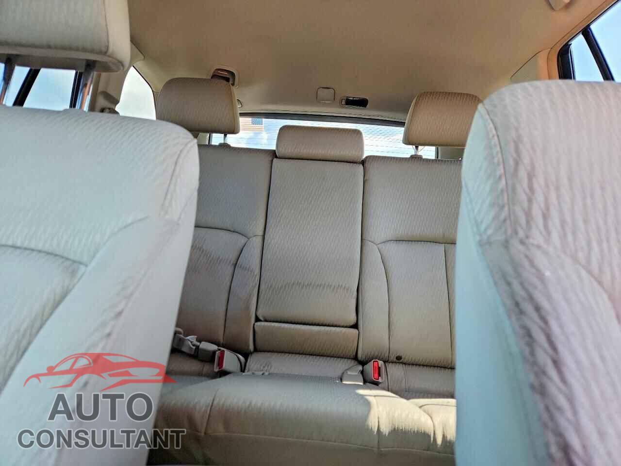 SUBARU OUTBACK 2011 - 4S4BRBCC1B3384867