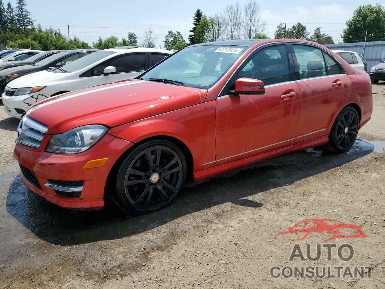 MERCEDES-BENZ C-CLASS 2013 - WDDGF8JBXDA812603