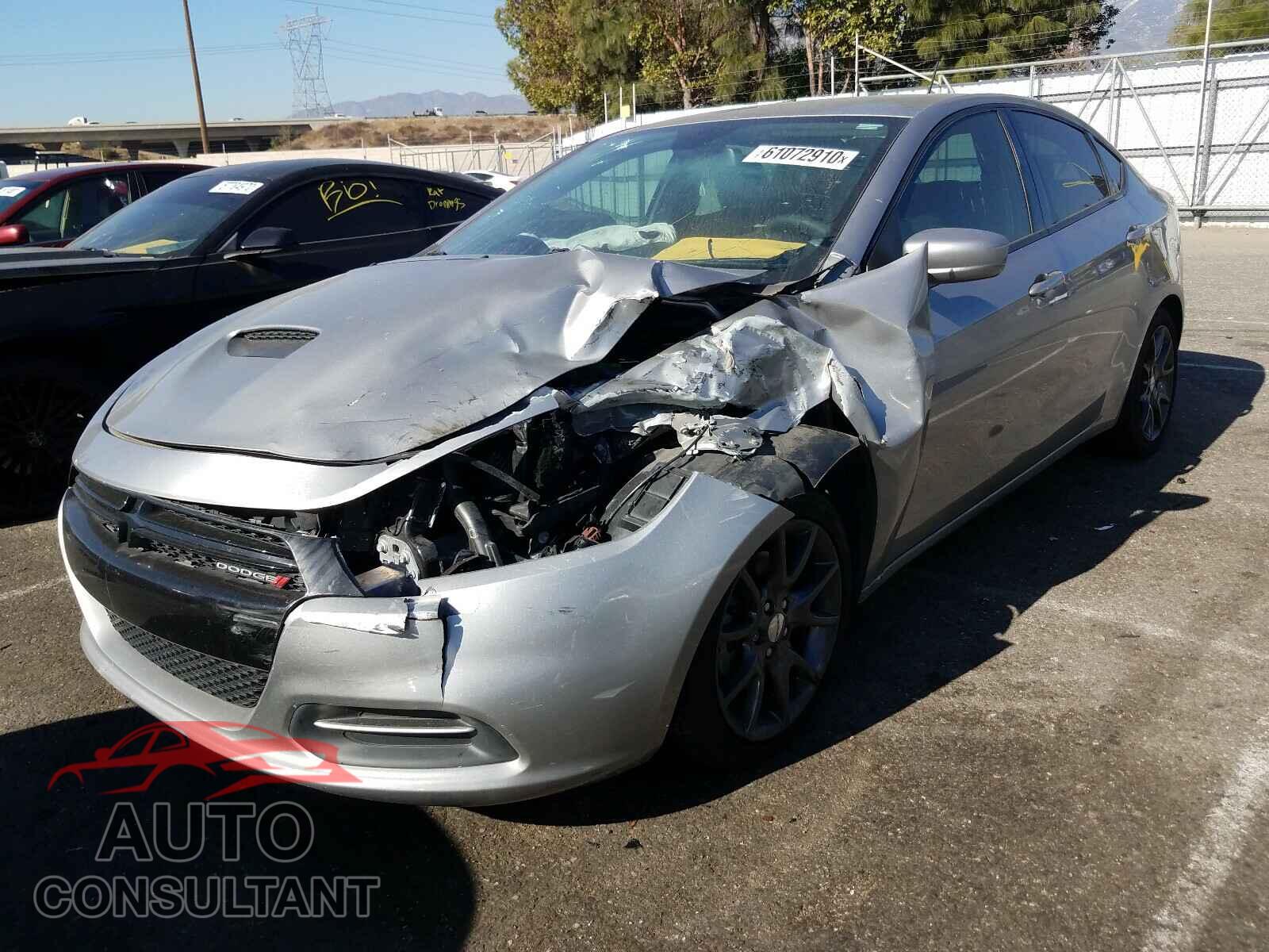 DODGE DART 2016 - 1C3CDFFH4GD796454