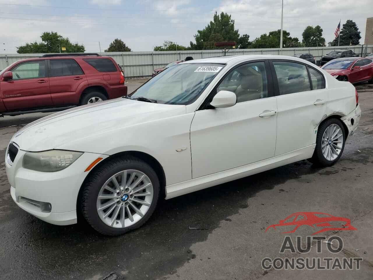 BMW 3 SERIES 2011 - WBAPN7C56BA781312